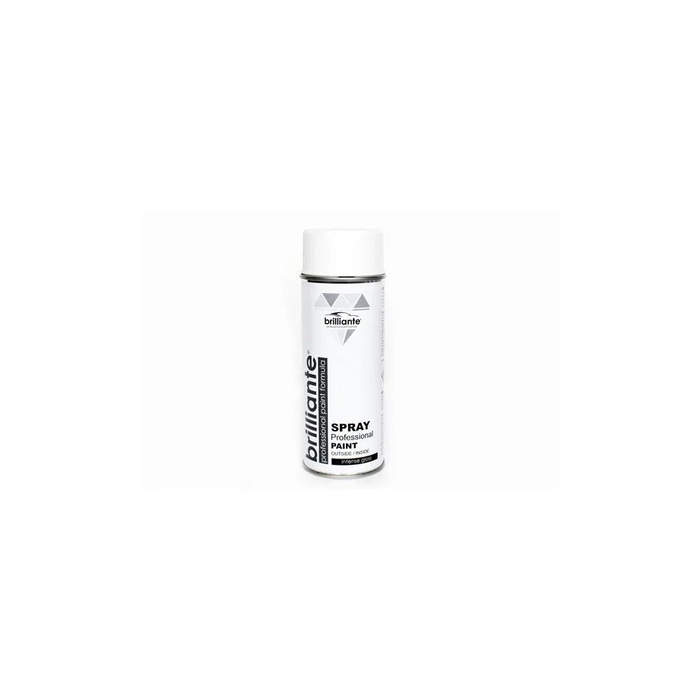 Vopsea spray alb pur mat (ral 9010) 400ML Brilliante 01428 – imagine 3