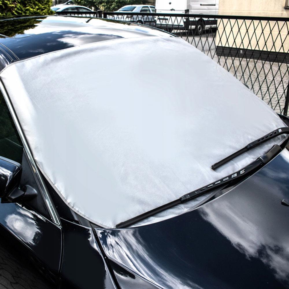 Husa exterior parbriz vara/iarna 145-165X110 cm Mega Drive 77385