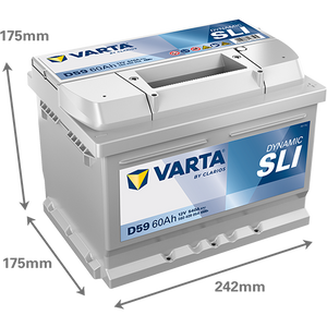 Acumulator Varta Blue Dynamic 60 Ah 560409054K262 – imagine 4