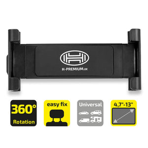 Suport auto premium pentru tableta cu prindere in tetiera Heyner 511860