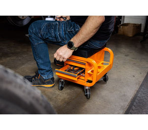 Banc de lucru pe roti cu sertare pentr Neo Tools 11605 – imagine 2