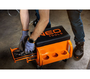 Banc de lucru pe roti cu sertare pentr Neo Tools 11605 – imagine 3