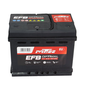 Acumulator turisme MTR EFB [START-STOP] 60 Ah 640A 171560765112