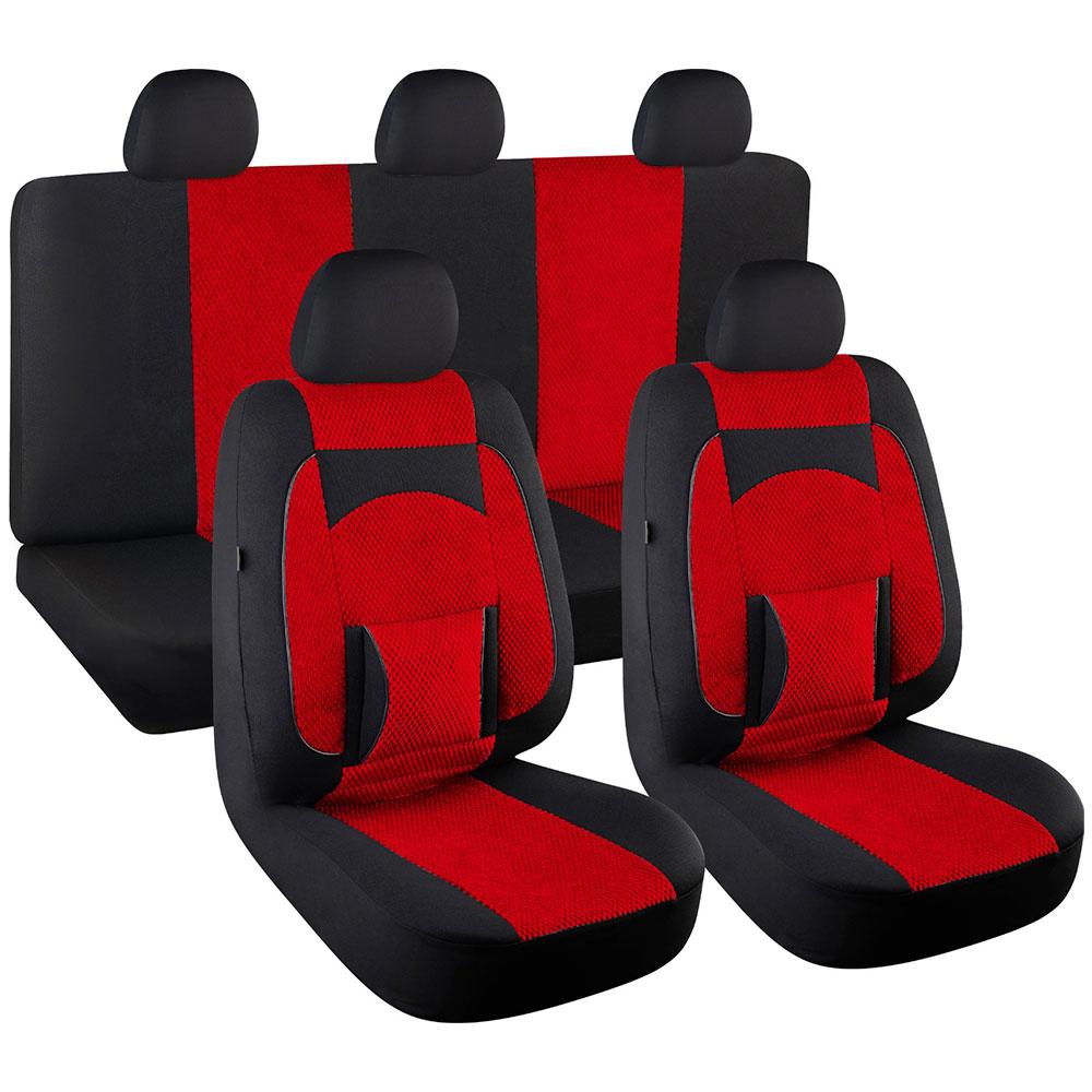 Set huse scaun comfort rosu Umbrella 108822