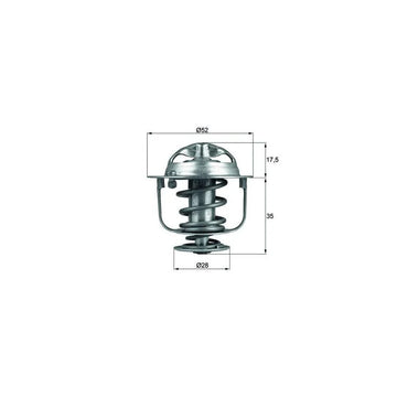 Termostat lichid racire Denkai DK102535