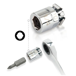Suport bit 1/4"x 10mm Toptul FTAB0810