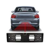 Camera marsarier Carguard pe suport numar inmatriculare 170° 12V