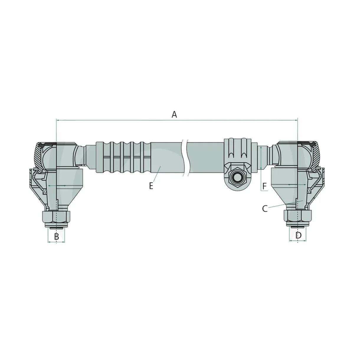 Schita dimensiuni Cap de bara compatibil Belarus GRANIT 700503003010A4