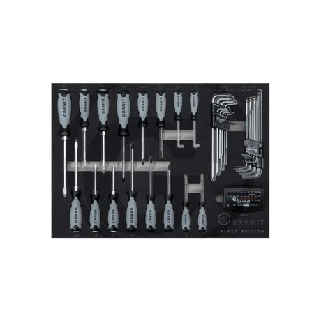 Carucior de atelier Dynamic, echipat, 197 buc 195 piese GRANIT BLACK EDITION 7301021 – imagine 7