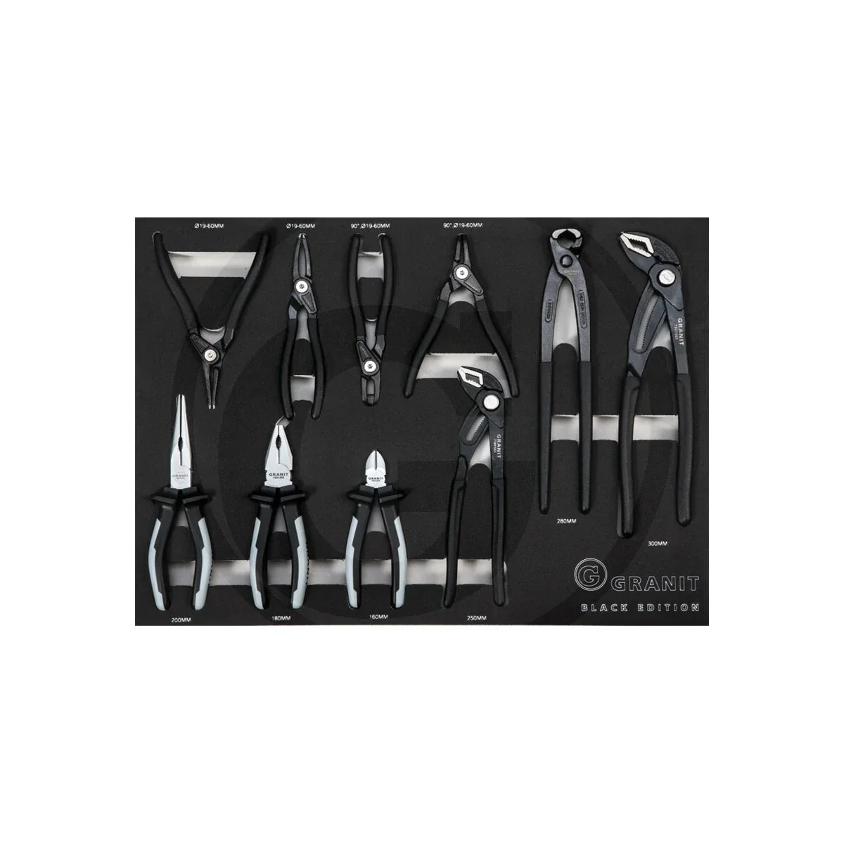 Carucior de atelier Performance, 216 buc Echipat, 214 piese GRANIT BLACK EDITION 7301023 – imagine 8