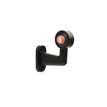 Lampa gabarit LED cu brat 135L/I W21.2, 12V-24V, pozitie alb / rosu dreapta Was 135P/I