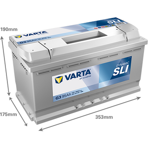 Acumulator Varta SLI Dynamic 95 Ah 595402080K262 – imagine 2