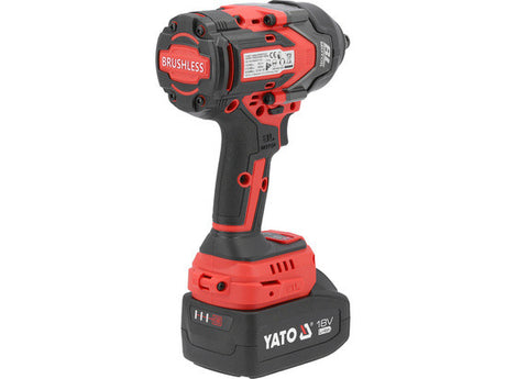 Pistol de impact 18v 1/2'' 1200nm, 1x4ah Yato YT828071 – imagine 5