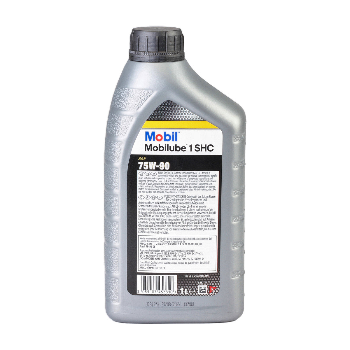 Ulei Mobil Mobil Lube 1 SHC 75W90 1L 142382 – imagine 3