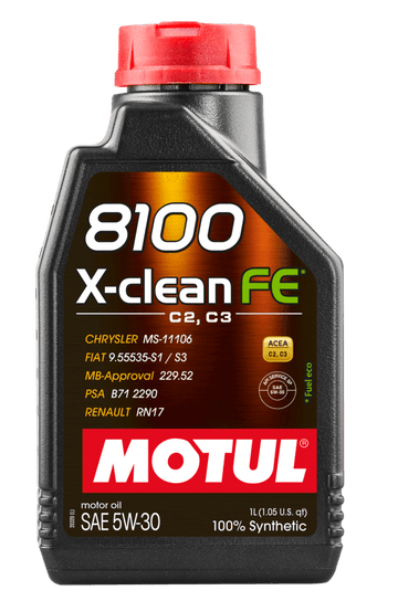 Ulei motor Motul 8100 X-CLEAN FE 5W30 1L 112771