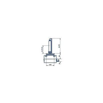 Bec xenon 42V D3S 4000 k Narva 84032