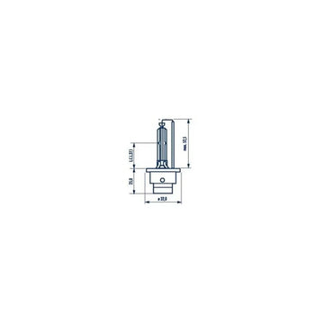Bec xenon 85V D2S 4000 k Narva 84002
