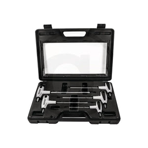 Cheie Allen cu maner in T, profil hexagonal, 5 buc TX GRANIT BLACK EDITION 7301655
