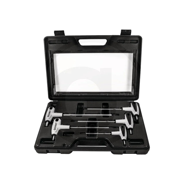 Cheie Allen cu maner in T, profil hexagonal, 5 buc TX GRANIT BLACK EDITION 7301655