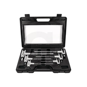Cheie hexagonala cu maner in T, fanta hexagonala, 6 buc Locas hexagonal GRANIT BLACK EDITION 7301654