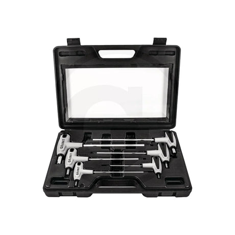 Cheie hexagonala cu maner in T, fanta hexagonala, 6 buc Locas hexagonal GRANIT BLACK EDITION 7301654