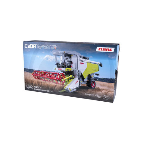 Combina din caramizi de construit CaDA Claas Dominator 370 RC, 4567 de piese, scara 1:18 Jamara 47226549 – imagine 2
