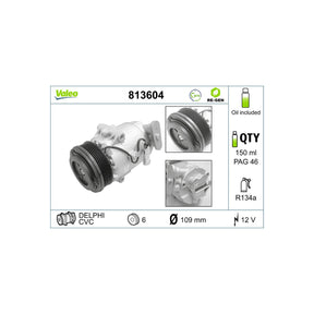 Compresor clima la schimb Valeo 813604
