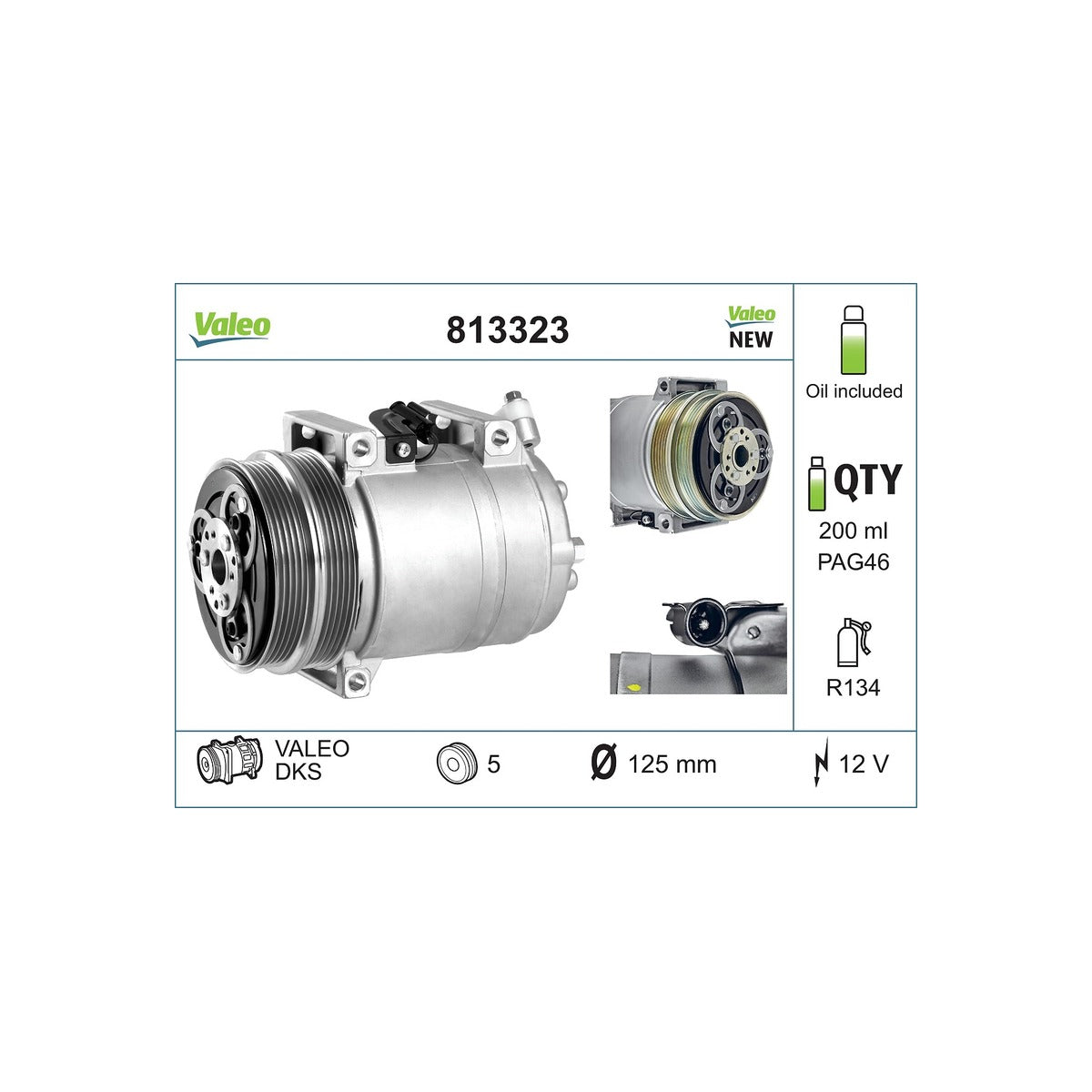 Compresor clima Valeo 813323 – imagine 5