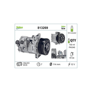 Compresor climatizare Valeo 813269 – imagine 5