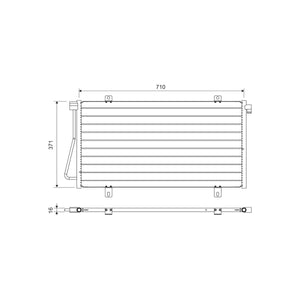 Condensator climatizare Valeo 817742 – imagine 3