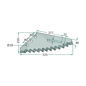 Schita dimensiuni Cutit GRANIT 527527335