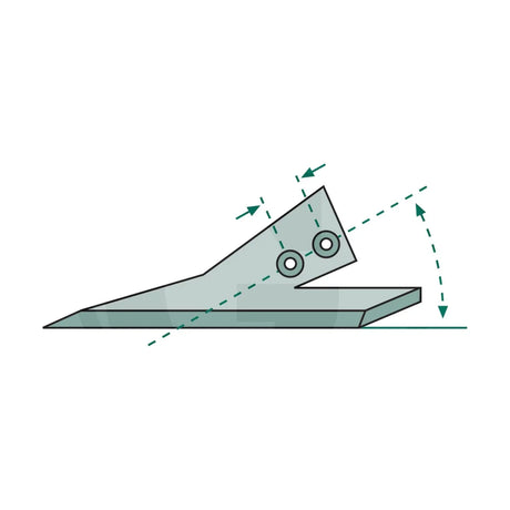 Schita dimensiuni Cutit laba de gasca GRANIT 23532 DS24S