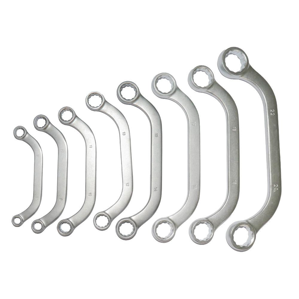 Set de 8 chei inelare semiluna Jbm 54159