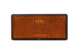 Catadioptru dreptunghiular autoadeziv 86x40 mm Galben Runkit RKDI02