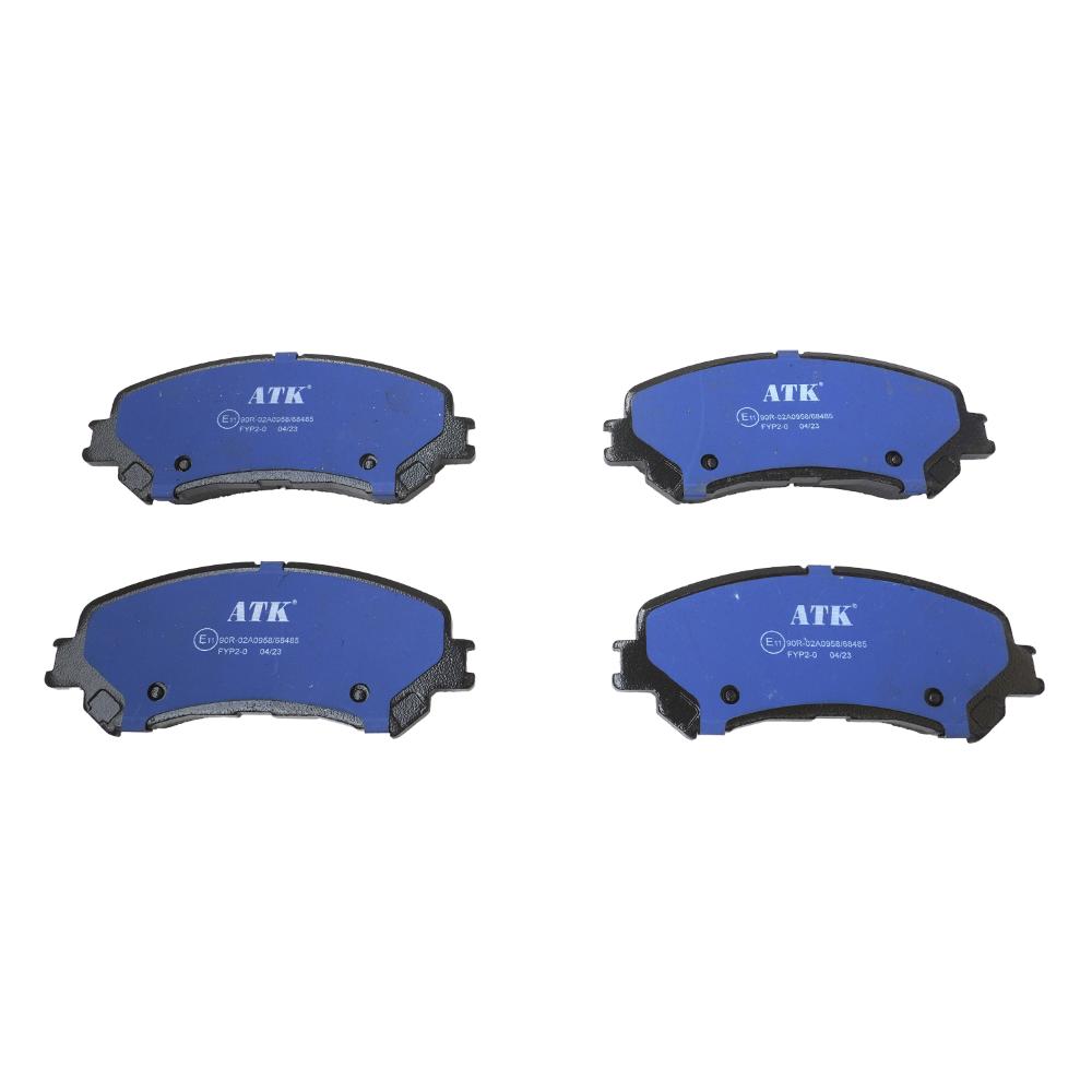 Set placute frana fata ATK Autotechnik ATK 08.01.035