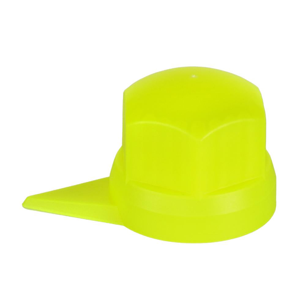Set 10 bucati capac plastic pentru prezon roata cu indicator 33 mm neon galben 41 mm Mega Drive NN33 Z/Y/NEON WS
