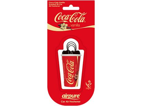 AIRPURE Odorizant pentru mașină, ceașcă 3D, Coca-Cola vanilie AP38649 – imagine 2