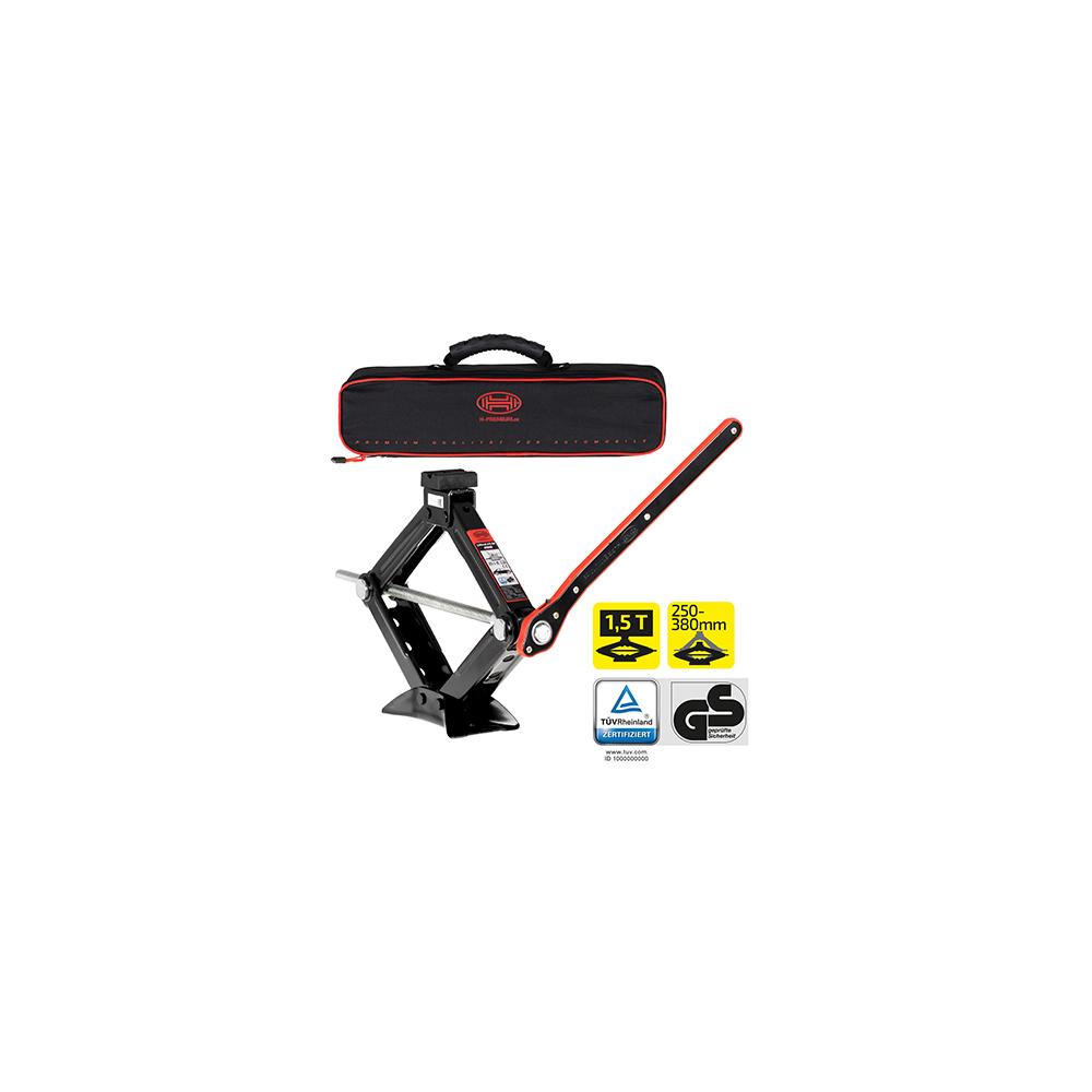 Cric mecanic premium 1.5T "black edition" Heyner 347160