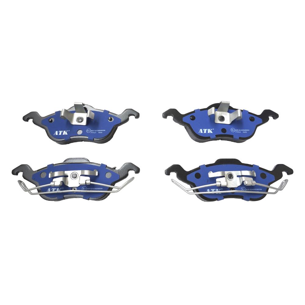 Set placute frana fata ATK Autotechnik ATK 08.01.021