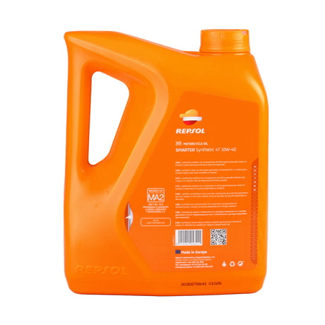 Ulei Repsol SMARTER SYNTHETIC 4T 10W40 4L RPP2064MGB – imagine 3