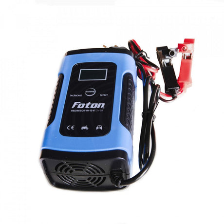 Redresor inteligent Foton RI-12-6 cu desulfatare - 12V/6A 640052 – imagine 3
