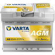Acumulator Varta Silver Dynamic AGM 60 Ah 680A [Start-Stop] 560901068K262