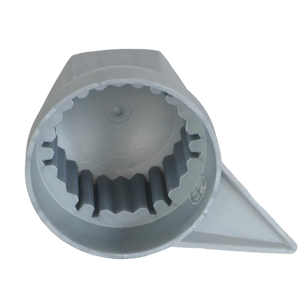 Set 10 bucati capac plastic pentru prezon roata cu indicator 33 mm gri 41 mm Mega Drive NN33S WS
