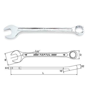 Cheie combinata 21 mm Toptul AAEX2121