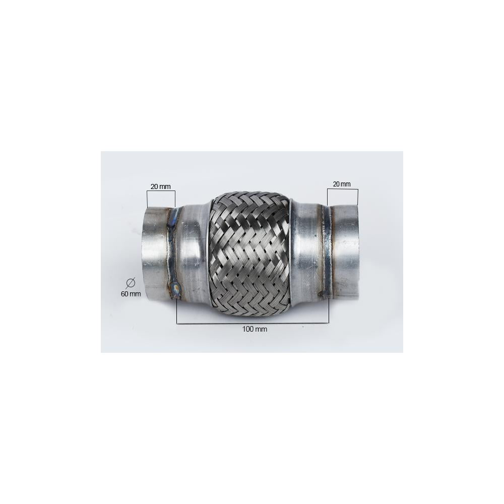 Racord flexibil outer braid (A) 60X100 mm Asam Automotive 33752