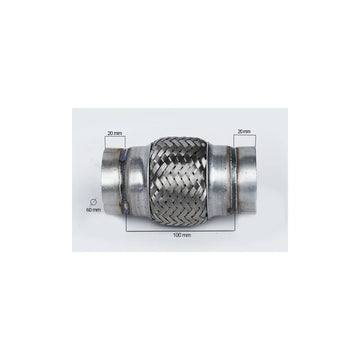 Racord flexibil outer braid (A) 60X100 mm Asam Automotive 33752