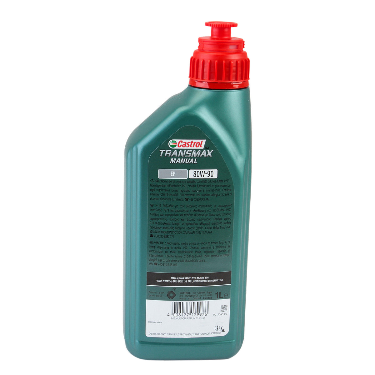 Ulei cutie manuala CASTROL Transmax Manual EP 80W90 1L 15F1F4 – imagine 3