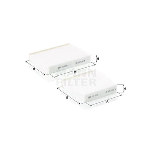 Set filtre habitaclu Mann-filter CU 21 000-2