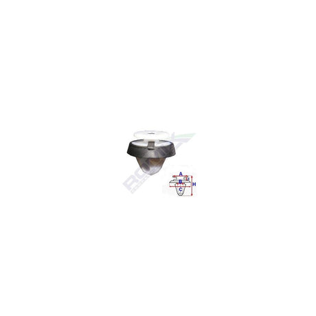 Clips tapiterie pentru Skoda set 10 buc Romix C60438