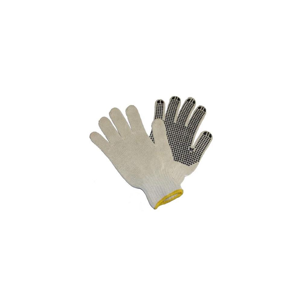 Set 2 manusi de lucru fir de bumbac cu palma intarita in puncte Jbm 51785